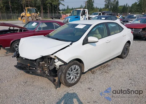 2017 Toyota Corolla Le from USA, damaged, VIN 5YFBURHE4HP622278
